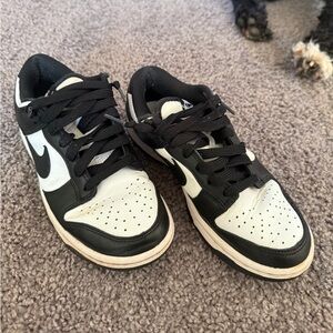 Size 5.5 Nike Panda Dunks